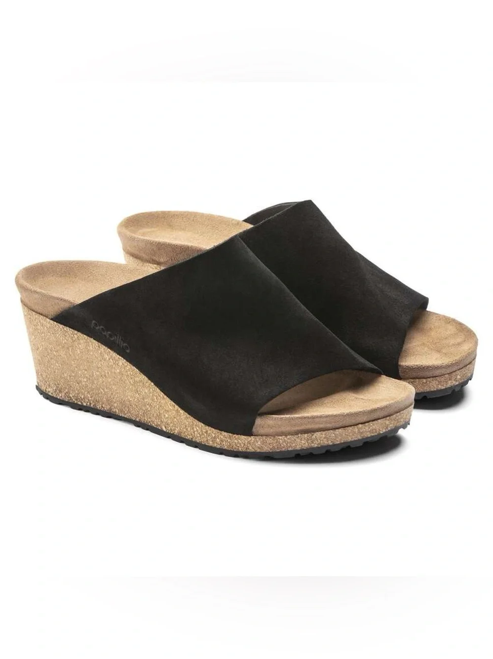 BIRKENSTOCK Papillio “Namica” leather wedges